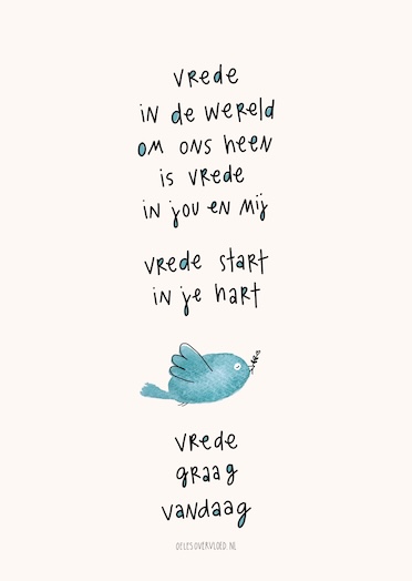 Innerlijke vrede set kerstkaarten | Oeles Overvloed